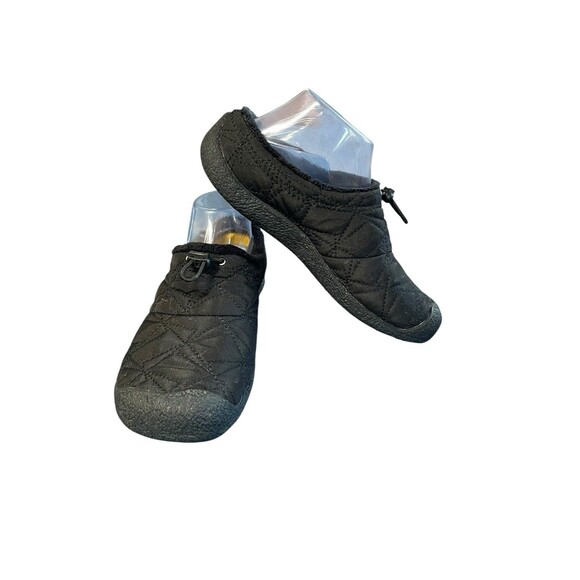 KEEN Shoes - Keen Shoes Women’s 9.5 Howser Wrap 1025535 Black Fabric Comfy Camping Slipper
